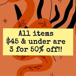 50% off Bundles of 3 or More!!!!!